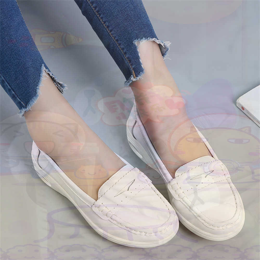 Luxury Lifestyle Shows - Macio deslizamento-em das mulheres sapatos de